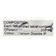 ZO 200mg Tablet 10'S - Bacterial Infections-Qui