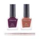 Colorsoul Bliss Vegan Nail Enamel, Iris Tint, Rich Souffle, B10, B13 (Pack of 2 x 8 ml) 1's - Nail Polish