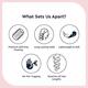 Gubb Beachy Waves Combo (Hair Roller Large, Hair Pin & Handmade Dressing Comb Classic) 1's - Hair Combs