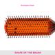 Vega Flat Brush (R8 - FB) 1's - Hair Brushes