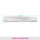 Vega Aluminium Comb (Ac - 05) - Hair Combs