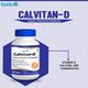 Healthvit Calvitan-D Calcium, Vitamin D & Chondroitin Ideal for Bone, Muscle Health & Joint Support of Men & Women - Tablets 2's - Multi-Vitamins