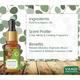 Eucalyptus Essential Oil - Prevents Hairfall, Acne, Soothing & Cool Fragrance - 100% Pure Therapeutic Grade 10 ml - Essential Oils