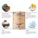Sanfe Detan Chocolate Wax - Chocolate & Sugar 600 gm - Hair Removal Accessories