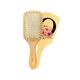 Allure Personalised Paddle Hair Brush Letter O 1's - Hair Brushes