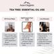 Aravi Organic Tea Tree and Peppermint Essential Oil 100% Pure Oil 30 ml - Essential Oils