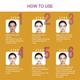 Iba Insta D-Tan Facial Kit (6 Steps Single Use) 60 gm - Facial Kits