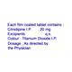 TORCILIN 20mg Tablet 10's - Hypertension-Cal