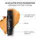Chambor Stick Foundation, Creamy Matte Finish Neutral -Light, Makeup Stick with Built-In Applicator Brush, SPF 15, 10 g - Foundation