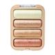 Half N Half Glow Baked Highlighter Powder Palette, Snow Flake 01 8 gm - Highlighters & Illuminators