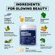 What's Up Beauty Collagen Powder Certified Marine Titagen Type I & III. Spotless Skin. Blueberry 200 gm - Multi-Vitamins