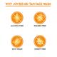 Jovees Herbal De-Tan Face Wash Improves Skin Clarity 120ml - Face Wash & Cleansers