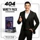 Bold Care 404 by Bold Care Variety Pack Condoms (Pack of 3 x 10) - Plain/Flavoured Condoms