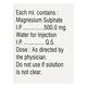 MAGNESIUM SULPHATE Injection 2ml - Supplements-Ele