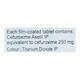 BIPACEF 250 Tablet 10's - Bacterial Infections-Cep