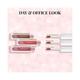 Just Herbs Ayurvedic Liquid Lipstick Kit Set of 3 with Long Lasting, Hydrating - Dusty Rose, Liquorice Brown & Raisin Rust 6ml - Liquid Lipsticks