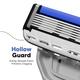 Letsshave Pro 6 Portable Kit (Razor + Shave Gel + After Shave Balm+Travel Pouch + Razor Travel Cap) 1's - Razors & Cartridges