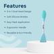 GUBB Multipurpose Silicone Brush 70 gm - Face Brush