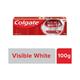 Colgate-Palmolive, Colgate Visible White Teeth Whitening Toothpaste, Protects Enamel, Removes Stains, With Whitening Accelerators 100 gm - Toothpaste