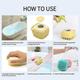 Bronson Professional Silicone Bath Brush Shower Scrubber 1's - Scrubs & Exfoliants