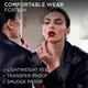 Loreal Paris Infallible Laque Resistance Lacquer-Like Shine, 16H Longwear, 550 Noir Cherry 4 ml - Liquid Lipsticks