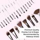Plume Professional Makeup Brush Set 23's - Face Brush