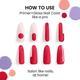 Lakme 9 to 5 Primer + Gloss Nail Colour Nude Warmth 6 ml - Nail Polish