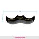Vega Moustache Comb for Men, Pocket-Size Comb for Hair (VC2HMBC-195) 2's - Hair Combs