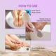 Vega 4-In-1 Pedicure Foot Scrubber For Dead Skin, Callus & Cracked Heels Removal, (Pd-02N) - Manicure & Pedicure Kits