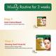 Natures Essence Shaadi Wala Glow Kit - 3 Weeks Ritual for Radiant Glowing Skin, 126gm + 30ml 1's - Facial Kits