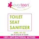 everteen Instant Toilet Seat Sanitizer Spray for Feminine Hygiene in Women 90 ml - Intimate Care