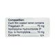 PREGATIN NT Tablet 10's - Neuropathic Pain-Dru