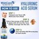 WishCare 2% Hyaluronic Acid Serum With Cica Ceramide & B5 30 ml - Face Serum