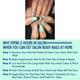 Nails On Board Handmade Press On Gel Nails- Holographic Sea Green 50 gm - Nail Care