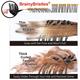 NuWay 4HAIR U.S. Patented Detangler Hair Brush for Men & Women - Rose Pink - Detangling DoubleC 1s 1's - Hair Brushes