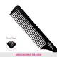 Vega Tail Hair Comb, for Women, Red (VC21272) 2's - Hair Combs