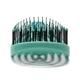 NuWay 4HAIR U.S. Patented Detangler Hair Brush for Men & Women - Green - Detangling C Brush 1s 1's - Hair Brushes