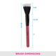 Vega Buffer Brush (MBP - 01) Color - Pink 1's - Face Brush