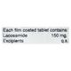 LACOPTAL 150mg Tablet 10's - Epilepsy/Convulsion-Ant