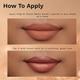 Pilgrim Glitter Lipstick Dubai Gold-03 Luxurious 3-D Glitter Formula With Matte Finish Tranparent 4.2 g - Lipsticks
