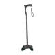 Tynor Quadra Stick (UNI) (72.8 - 96.6 cm) - Black - Wheelchairs & Walking Sticks