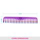 Vega Detangling Comb (1 Row) (1266) 28 gm - Hair Combs