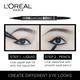 L'Oreal Paris Super Liner Superstar Duo Designer Eyeliner, Black 0.65 Gm - Eyeliners