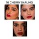 SUGAR Cosmetics Matte As Hell Crayon Lipstick - 10 Cherry Darling (Cherry Red) 2.8 gm - Lip Crayons