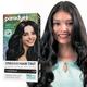 Paradyes Natural Black Timeless Permanent Creme Hair Colour for Grey Coverage, 1.0 Natural Black 160 gm - Crème