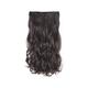 Bronson Professional Hair Extensions Out Curl 5 Clip-In 24 inch Natural Brown No 2 1's - Hair Clips/Bands