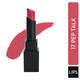 SUGAR Cosmetics Nothing Else Matter Longwear Lipstick - 17 Pep Talk (Hot Pink Watermelon Pink) 3.2 gm - Lipsticks