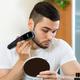 Vega Trimmer Men with Design and T Blade (VHTH-35) - Black 275 gm - Trimmers
