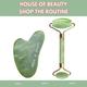 House of Beauty Jade Roller Kit -Toning, Tightening, Lymphatic Drainage, Depuffing Eyes (3Pcs) 1's - Face Oils
