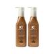 Kehairtherapy Professional Coffee Bean Shampoo & Conditioner (Pack of 2) 500 ml - Straight Hair